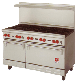 Wolf C72SS-6B36G_NAT Challenger XL™ Restaurant Range 72 Gas