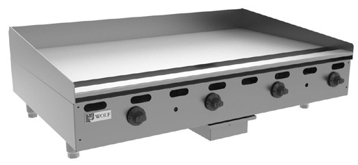 Buy Wolf AGM72 72 Heavy Duty Gas Griddle - Manual Control at Kirby