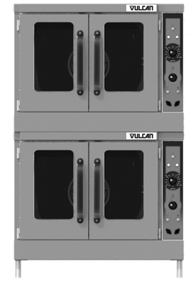 Vulcan VC44E Double Deck Electric Convection Oven
