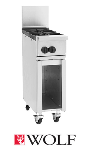 Wolf challenger xl 12 inch range with cabinet base